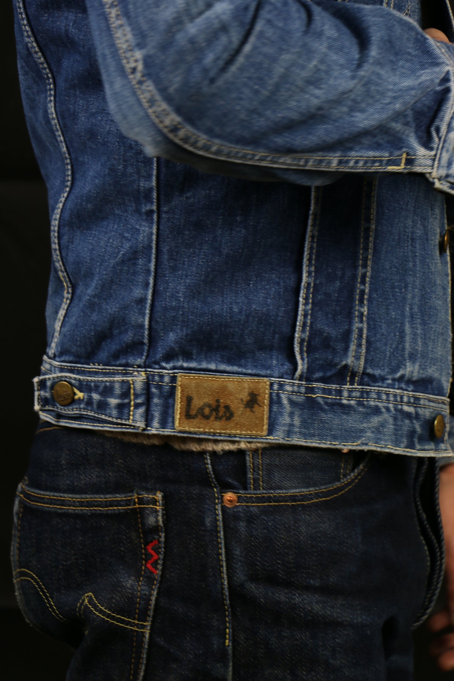 Lois Torera Denim Jacket 70s, clochard92.com
