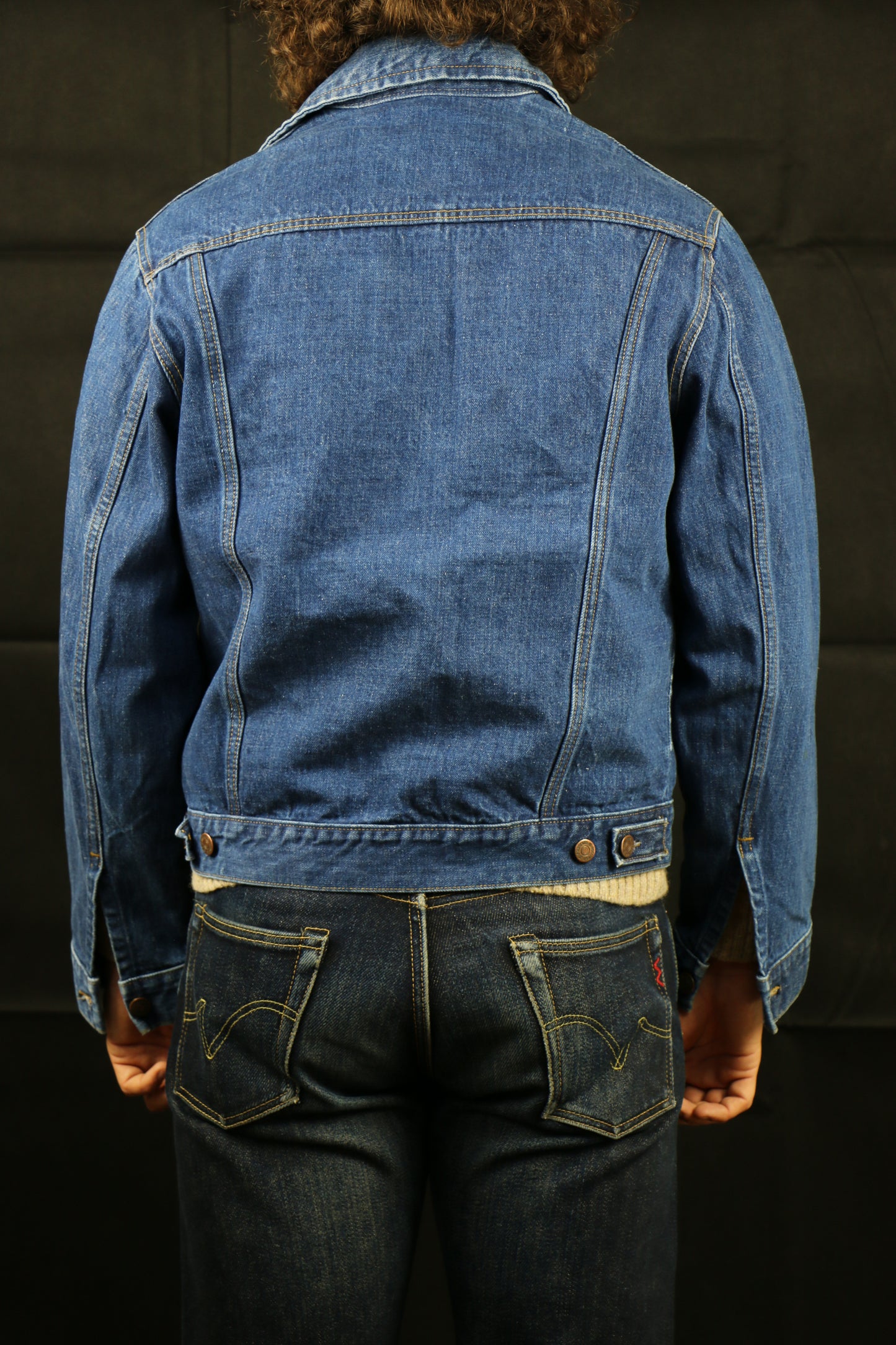 Roebucks Selvedge denim jacket 70s, clochard92.com