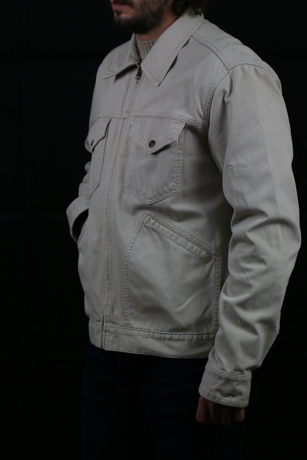 LEVI'S Denim Jacket White TAG, clochard92.com