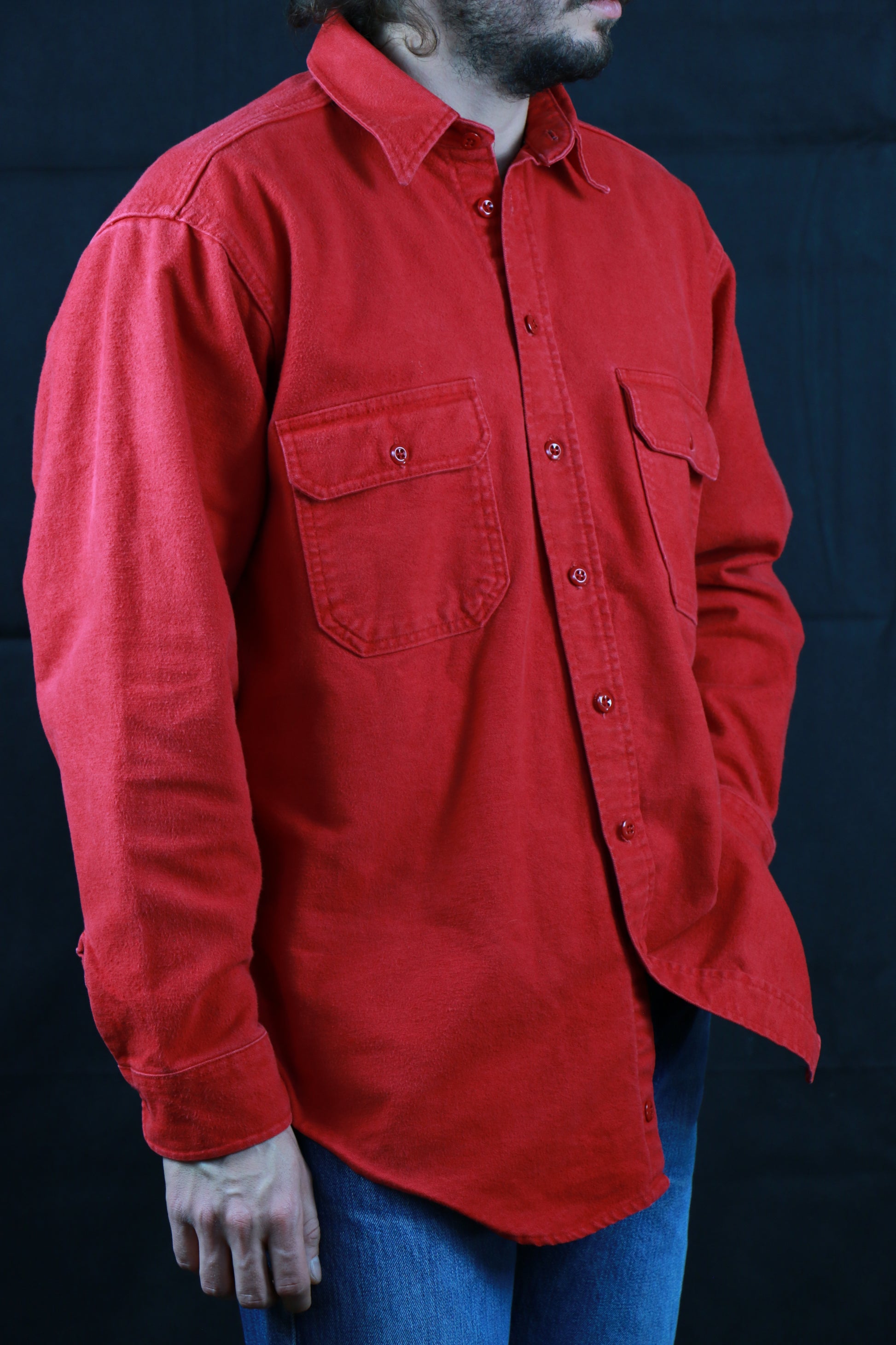 Woolrich Red street Shirt, clochard92.com