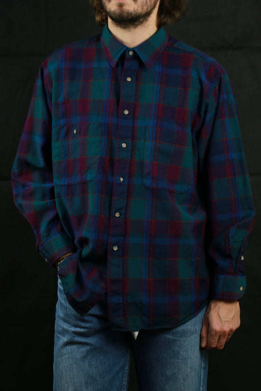 Pendleton 80s Purple shirt, clochard92.com