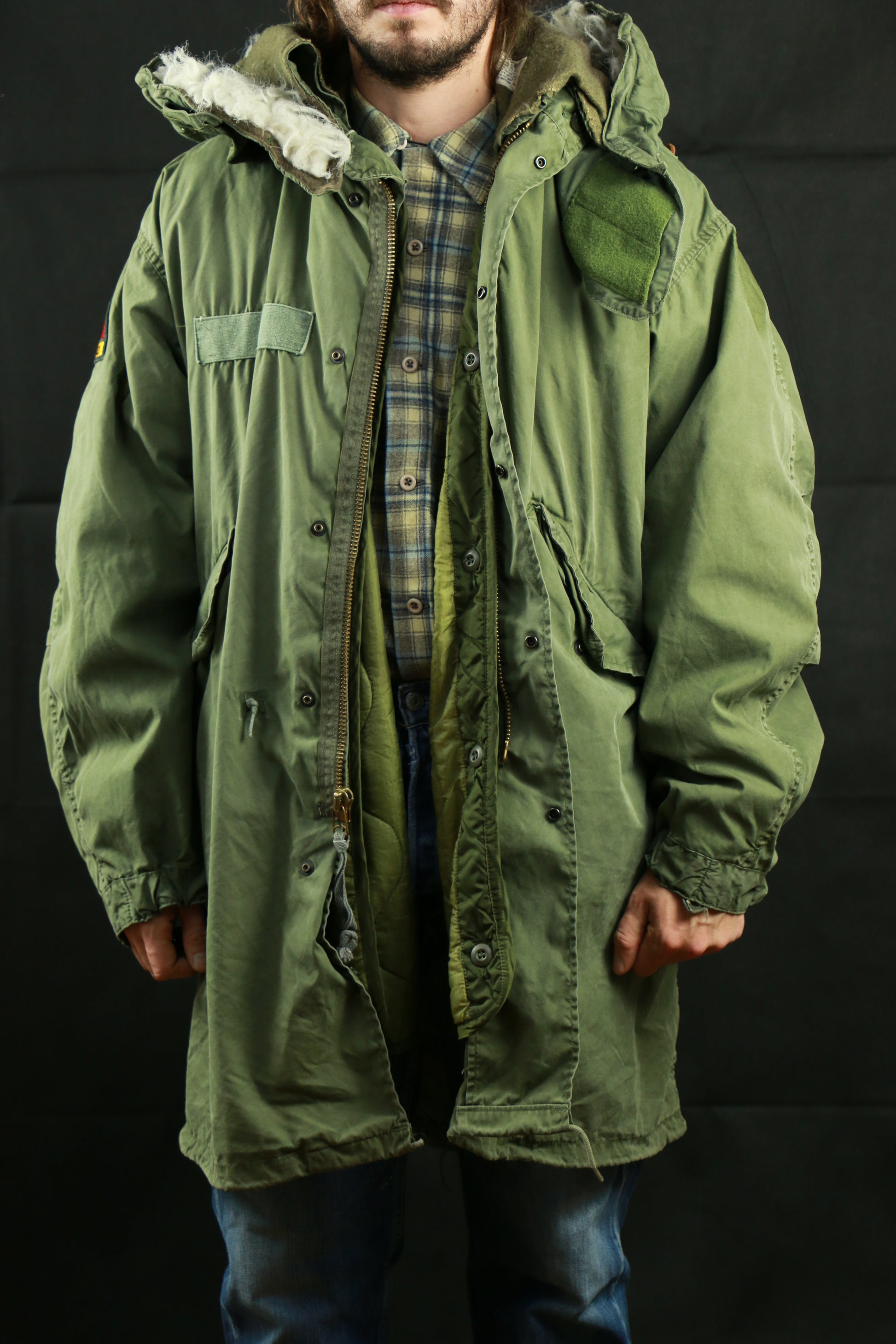 US Army Extreme Cold Weather Fishtail Parka Vintage Store