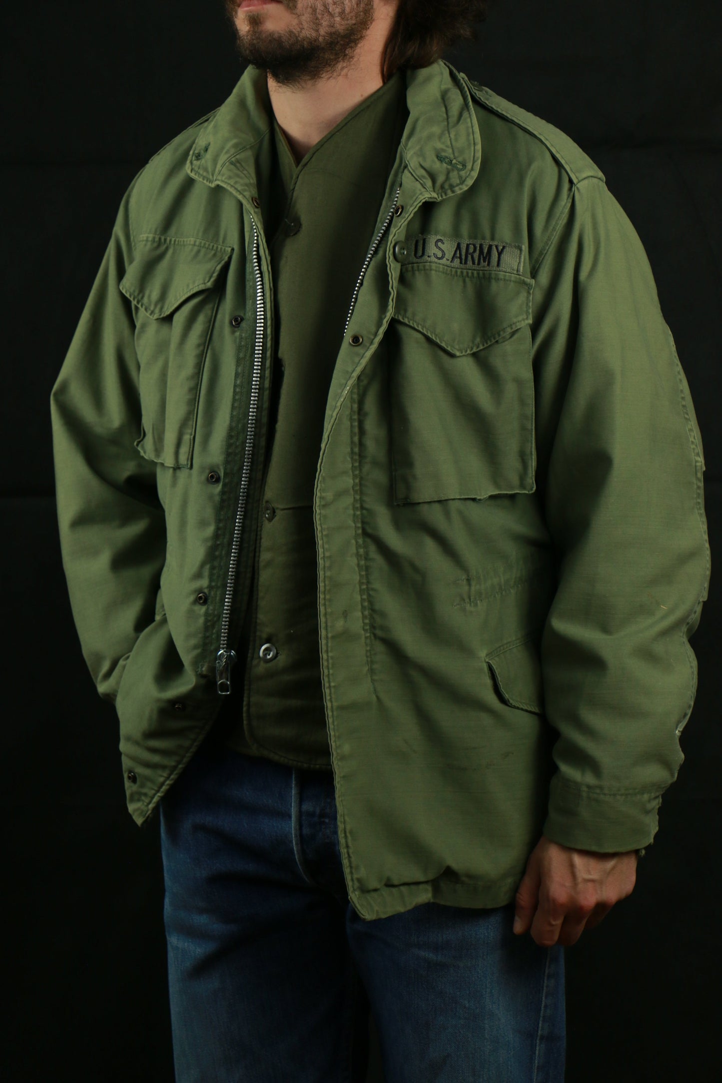 US Army M65 Field Jacket Late 60S, clochard92.com