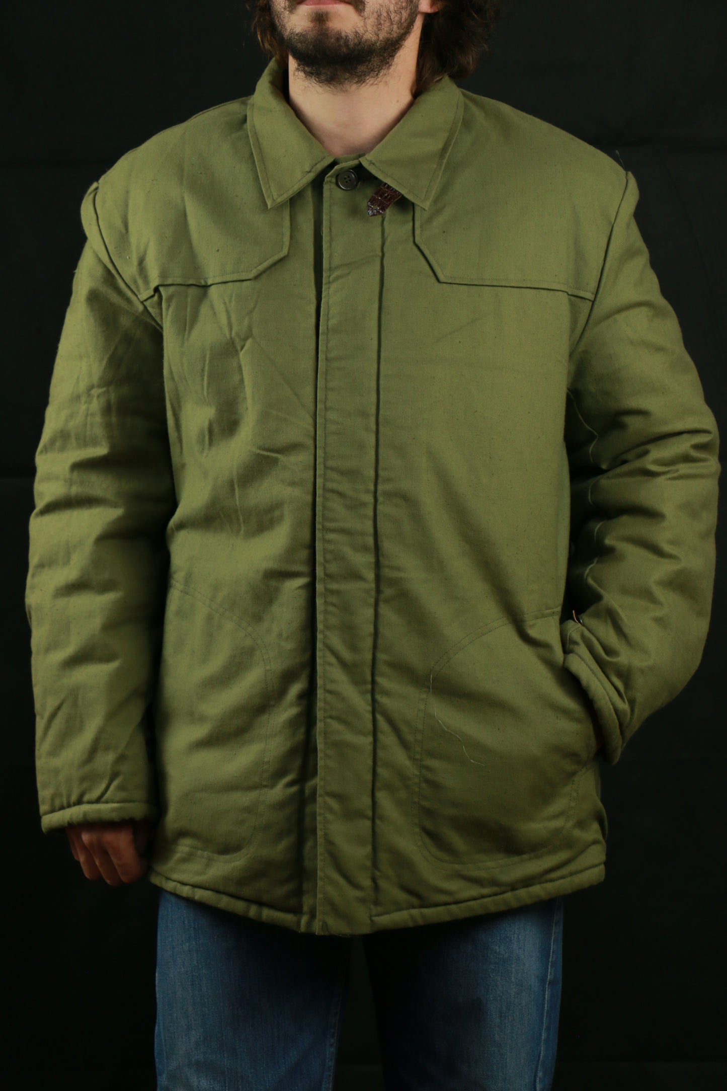 Czech Military Work Jacket Deadstock 50's, clochard92.com