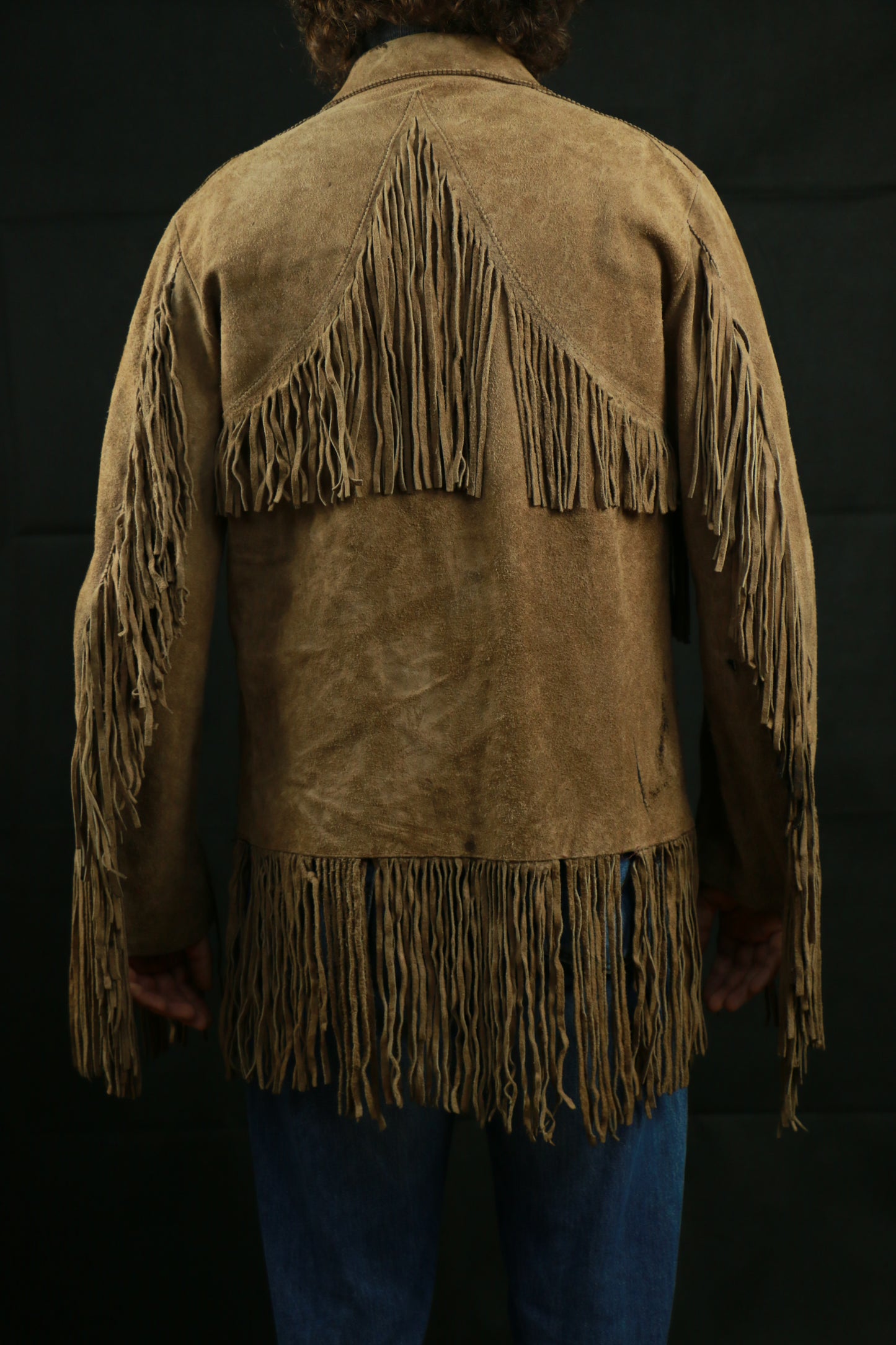 Native American Western Suede Jacket, clochard92.com