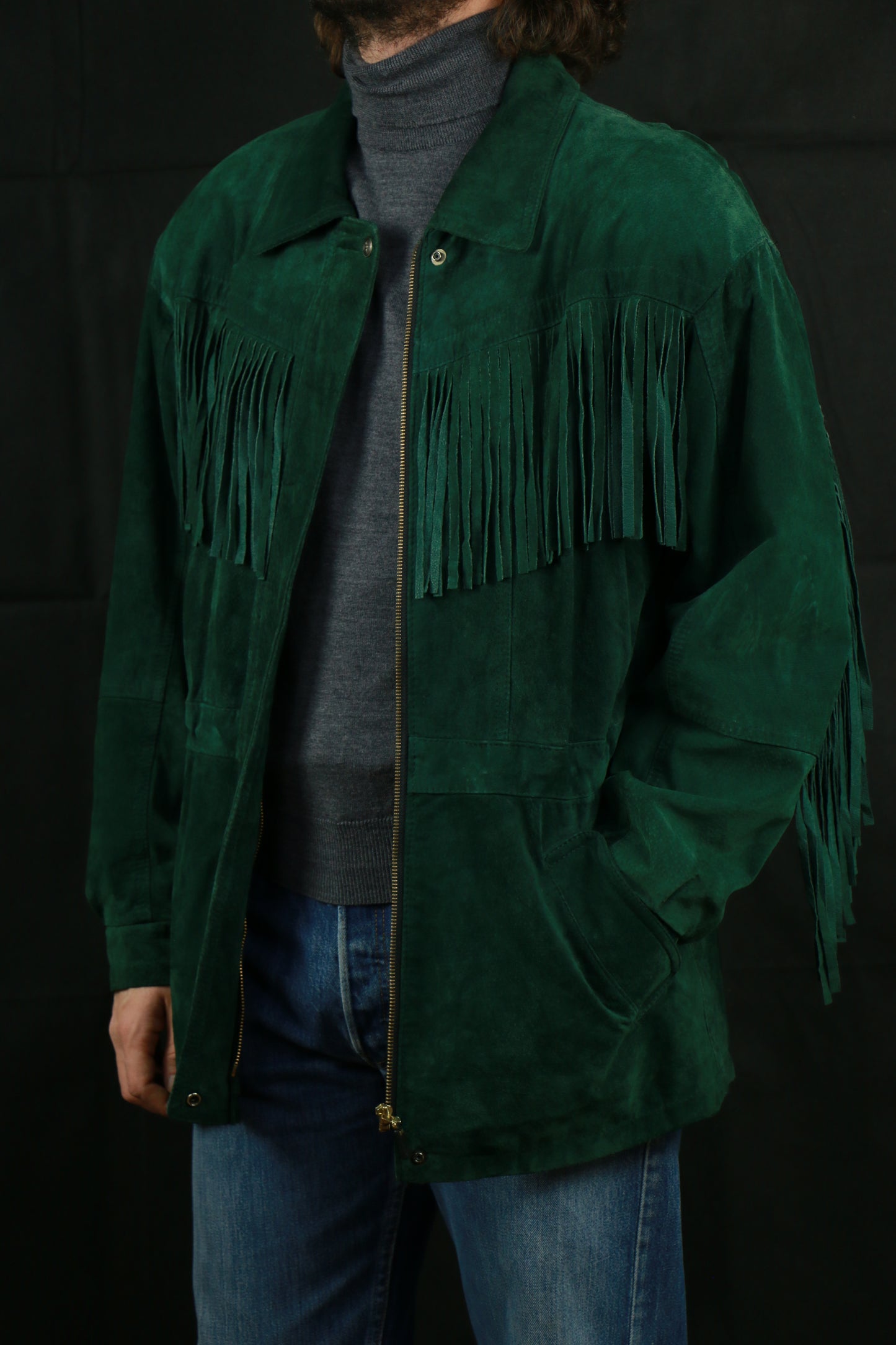 Suede Western Jacket, clochard92.com