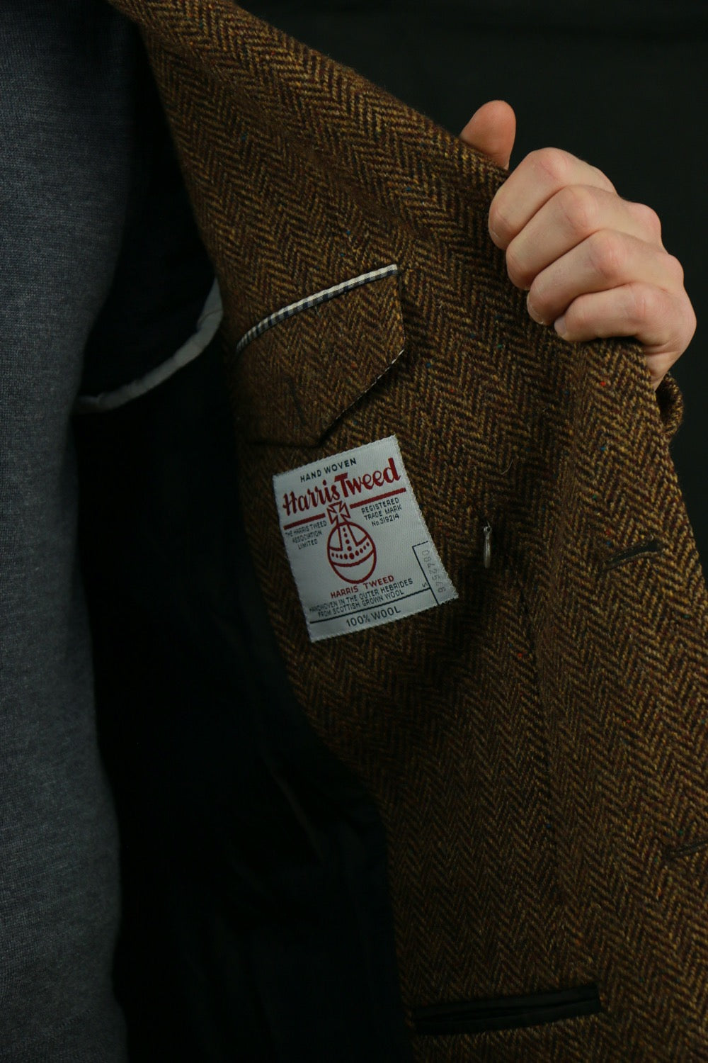 Aquascutum Harris Tweed Jacke - vintage clothing clochard92.com