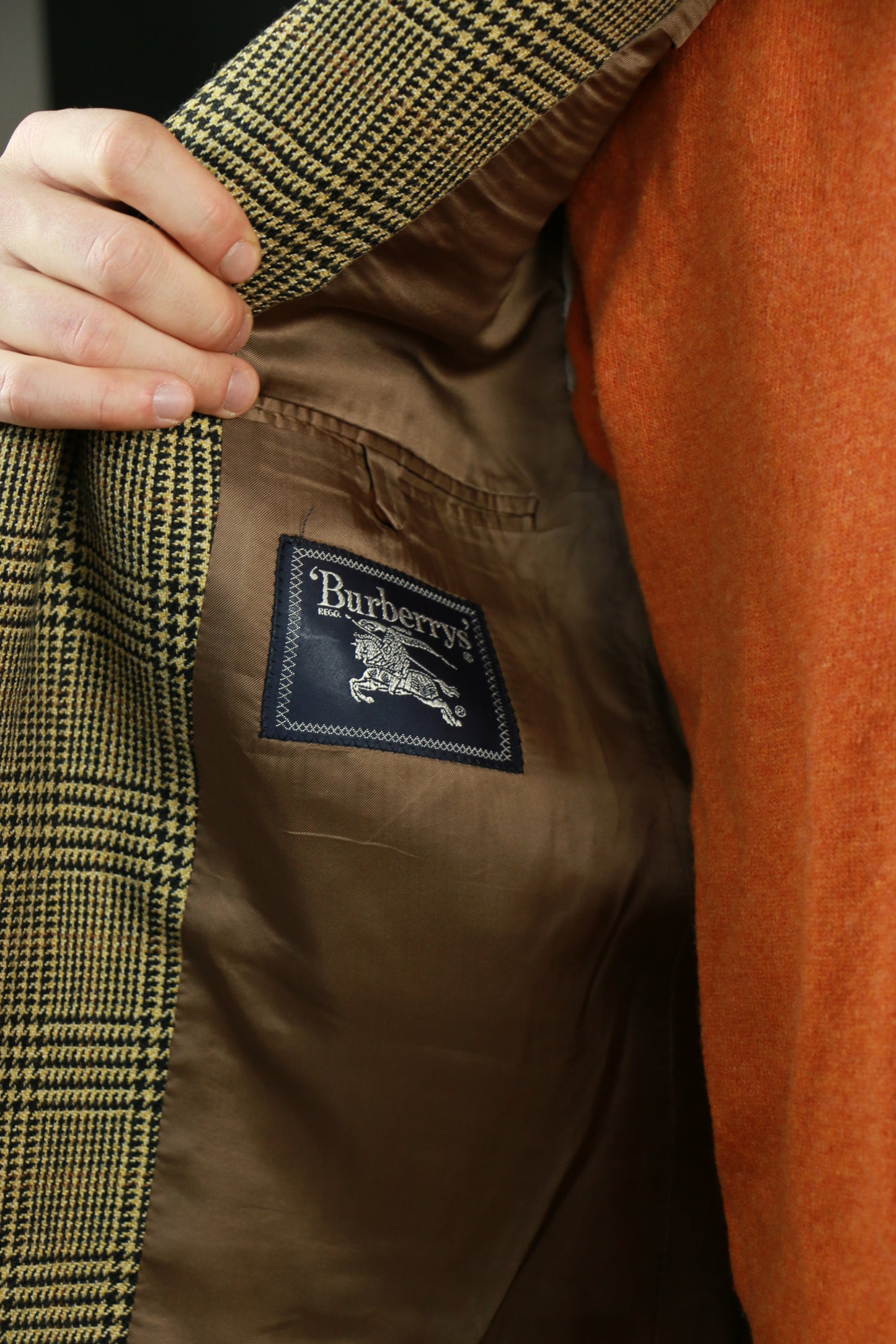 Burberrys'  Tweed Jacket 80s, clochard92.com