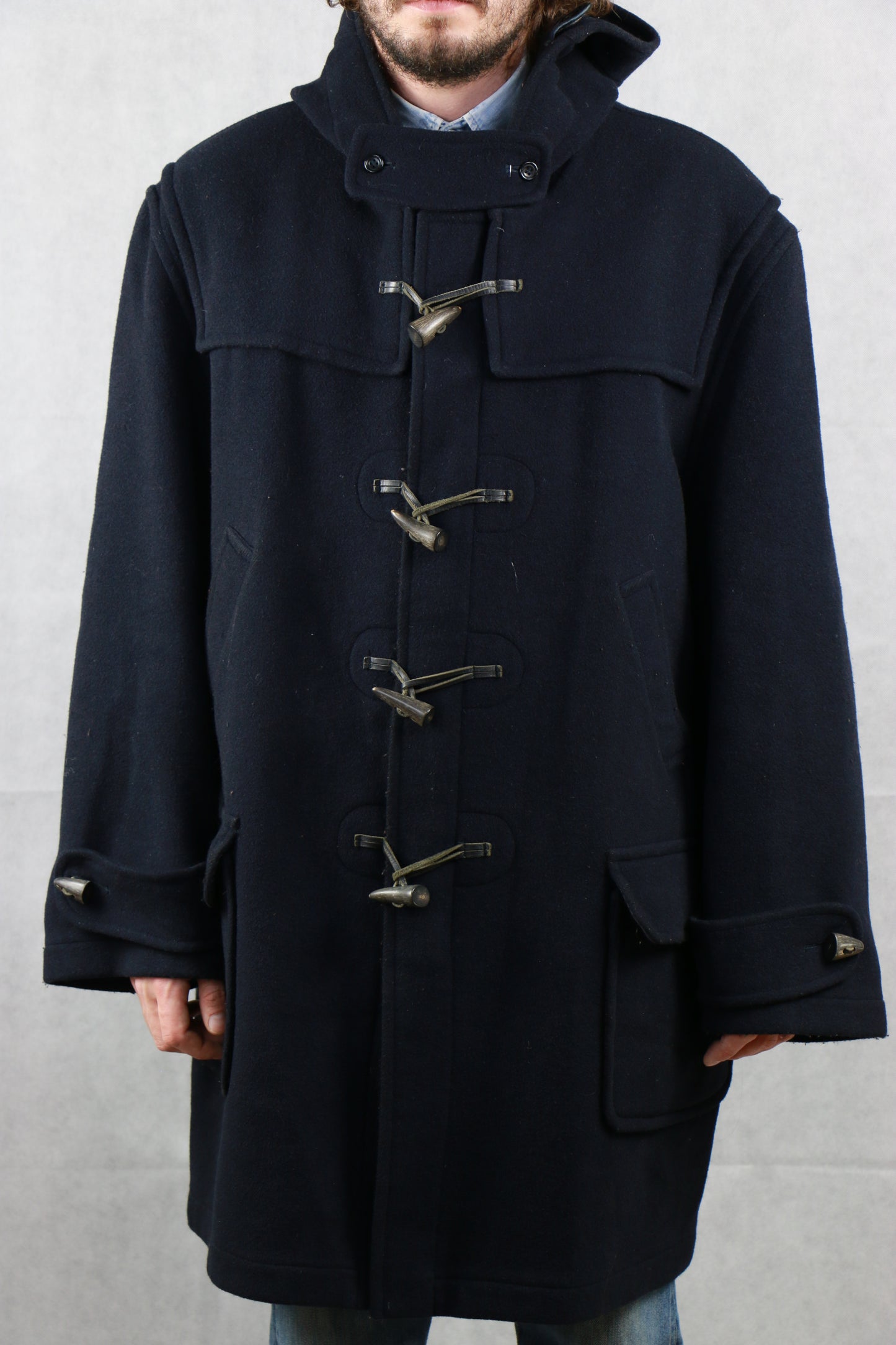 Aquascutum Montgomery Coat with Zip - vintage clouthing clochard92.com