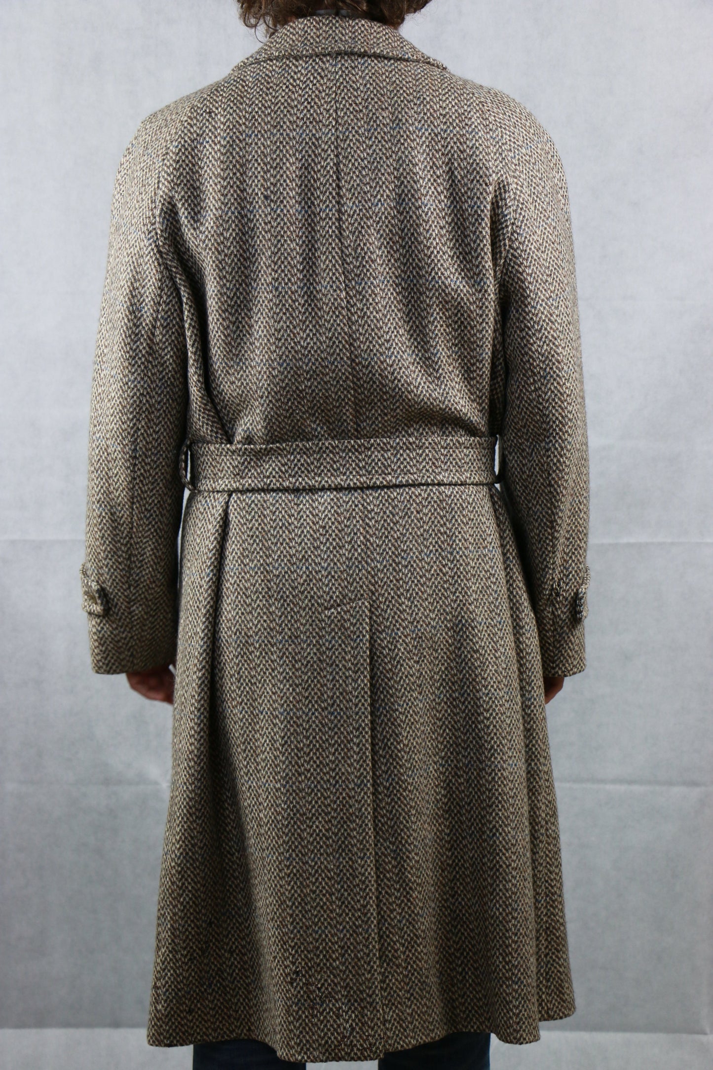 Aquascutum Double-breasted Tweed Coat - vintage clothing clochard92.com 