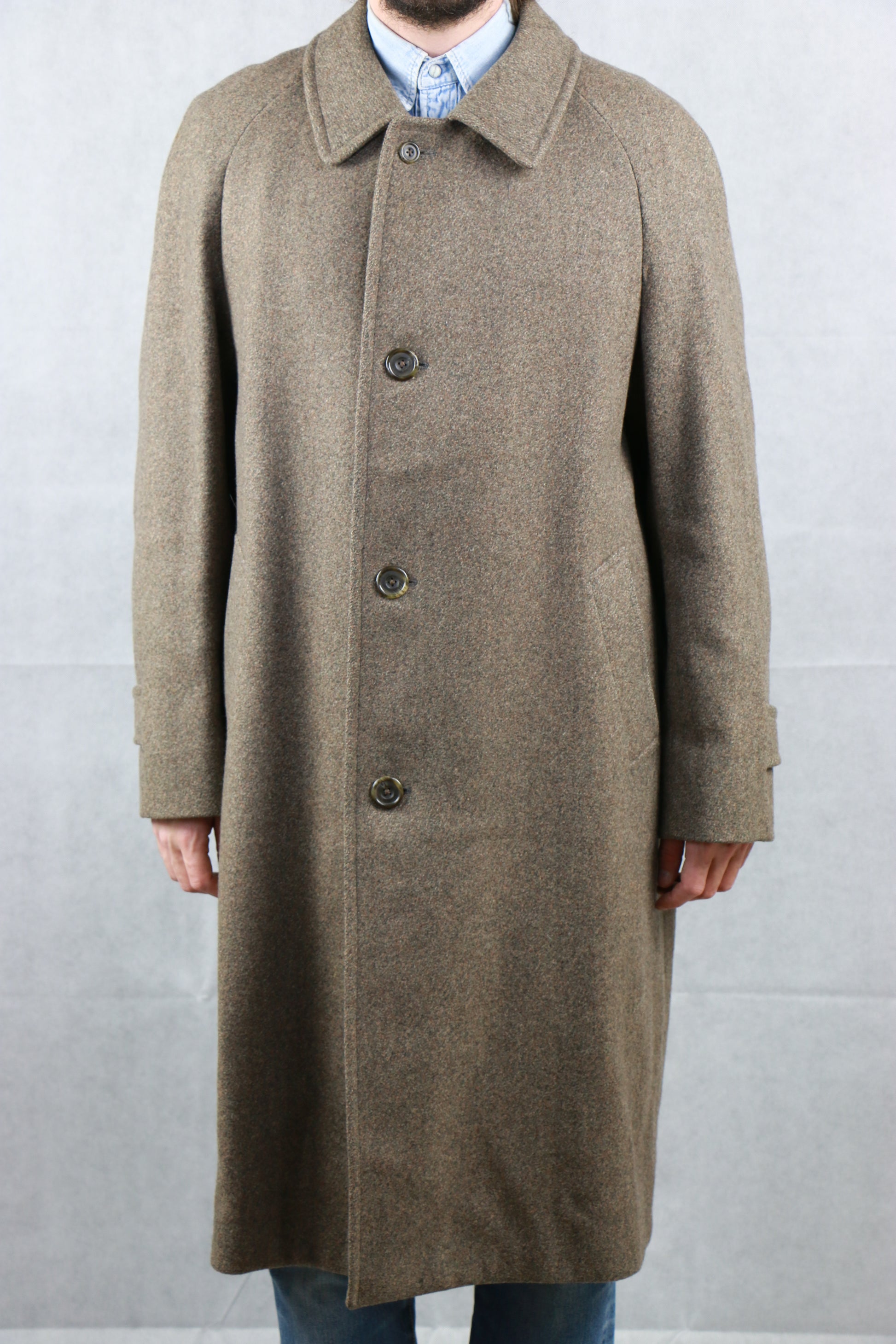 Aquascutum Tweed Coat - vintage clothing clochard92.com
